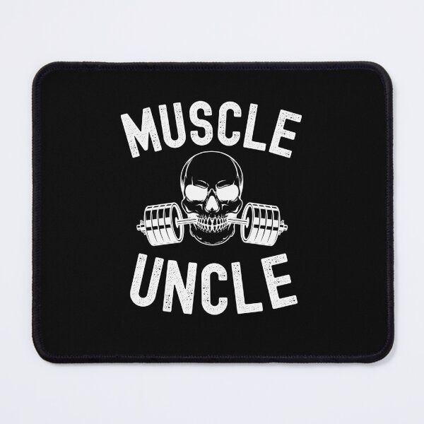 Item preview, Muscle uncle gym Weightlifter uncle skeleton barbell gym designed and sold by snowry.