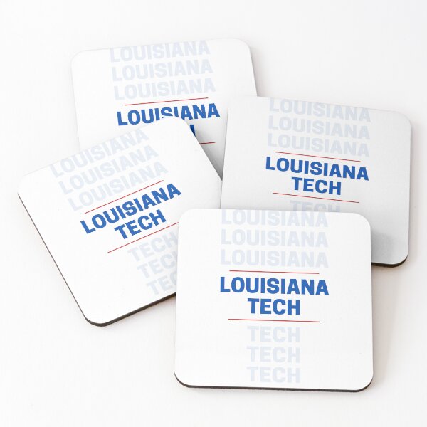 Item preview, Louisiana Tech Blue w/ Red Accents designed and sold by Peach & Pine Studio.