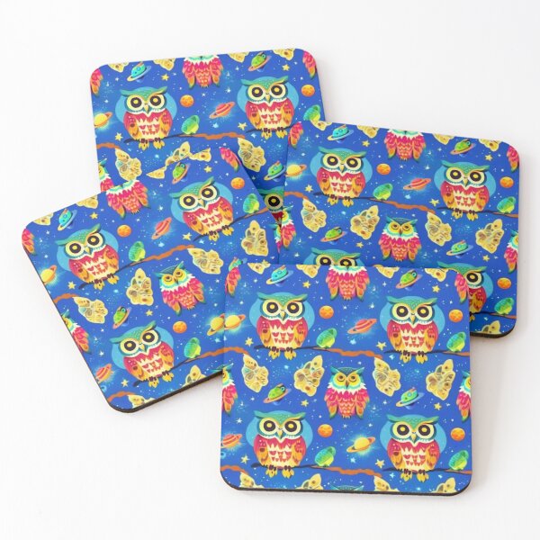 Item preview, Owls Seamless Pattern designed and sold by Korral.