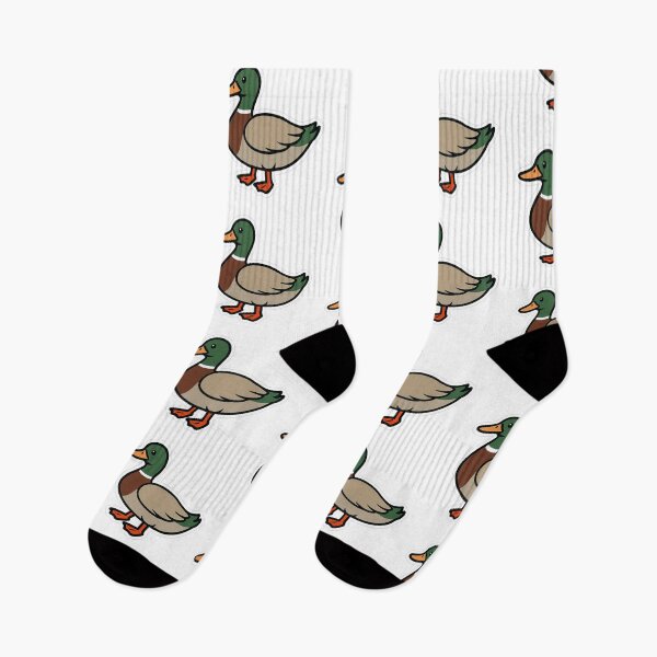 Item preview, Duck – Cheerful Cartoon Mallard  designed and sold by Dark Side of The Merch.
