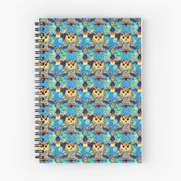 Item preview, Owls Seamless Pattern designed and sold by Korral.