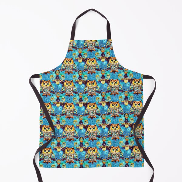 Item preview, Owls Seamless Pattern designed and sold by Korral.