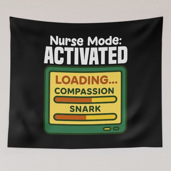 Item preview, NURSE MODE ACTIVATED - NURSE GIFT designed and sold by KEF Custom.