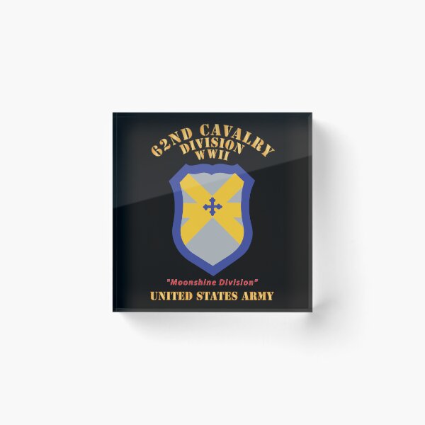 Item preview, Army - SSI - 62nd Cavalry Division - WWII - Moonshine Division - US Army X 300 designed and sold by Military Insignia Products.