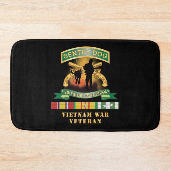 Item preview, Army - Sentry Dog - 212th Military Police Company - Dog Fire w Br - Ribbon Vietnam War Veteran w VN SVC X 300 designed and sold by Military Insignia Products.