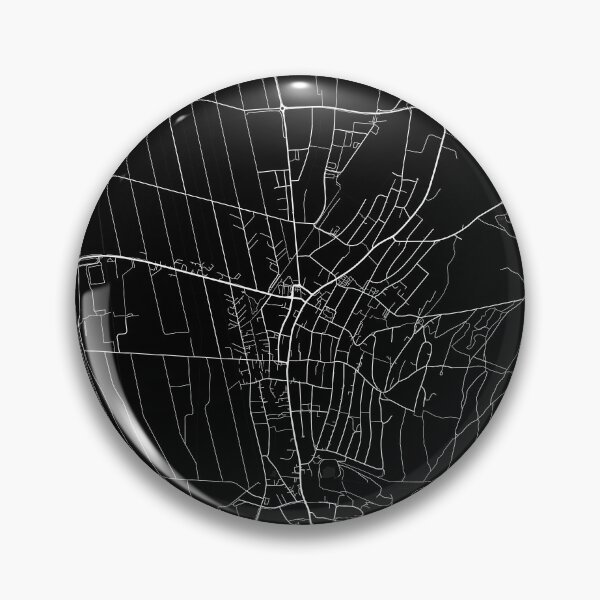 Item preview, Schaan City Map of Liechtenstein - Full Moon designed and sold by deMAP.