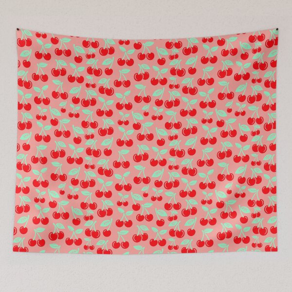 Item preview, Cherries Red And Pink designed and sold by SilverPegasus.