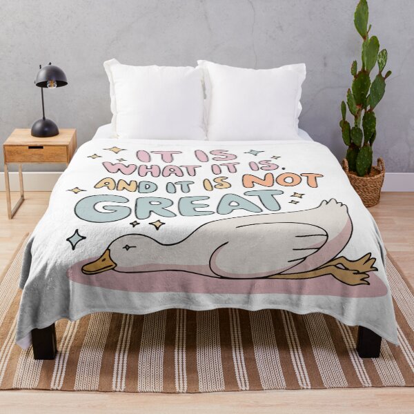 Item preview, It Is Not Great Funny Duck Quote designed and sold by Charlietule.