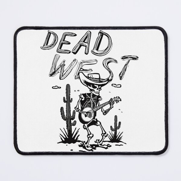 Item preview, Dead West Skeleton Cowboy Playing Banjo (light) designed and sold by Oh, the HORROR!.