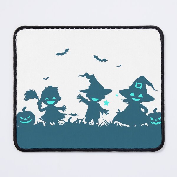 Item preview, Halloween Witch, Bat and Pumpkin Silhoutte designed and sold by xiao xuans.