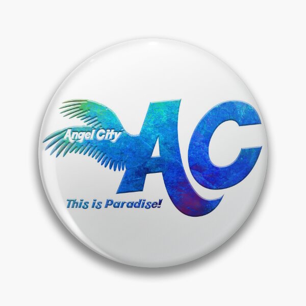 Item preview, AC- This is Paradise - Blue Text Variant designed and sold by TobattoVision Commodities.