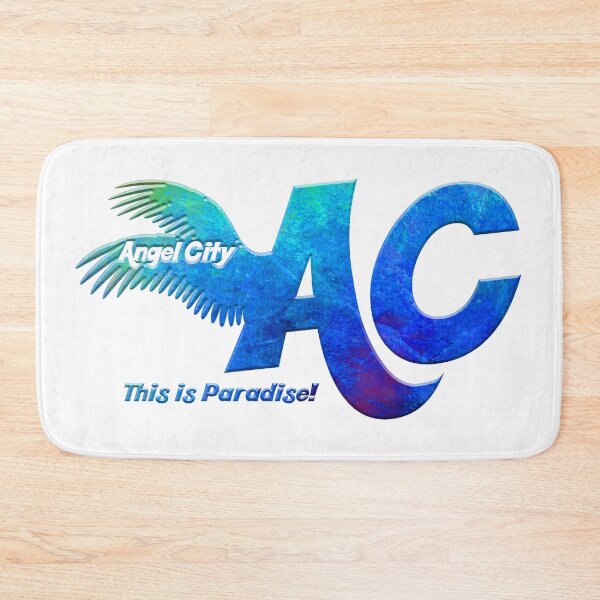 Item preview, AC- This is Paradise - Blue Text Variant designed and sold by TobattoVision Commodities.