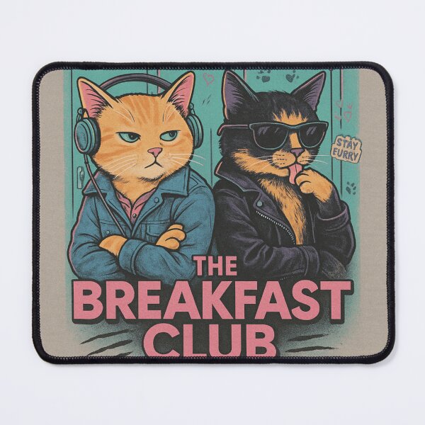 Item preview, Breakfast Club Feline Edition designed and sold by CL7-Graphics.
