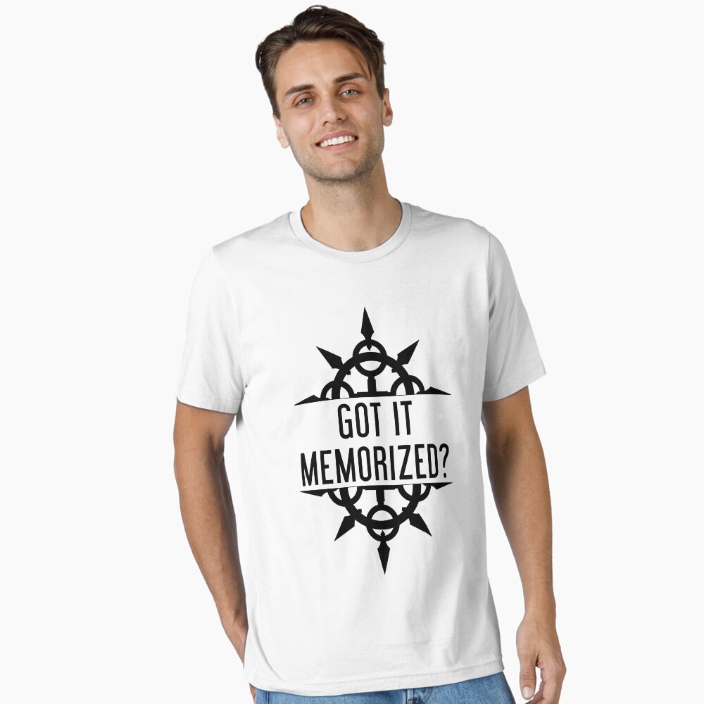 Vista previa del artículo con la obra «Camiseta esencial», diseñado y vendido por CrownUnlimit.