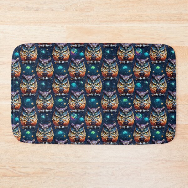 Item preview, Owls Seamless Pattern designed and sold by Korral.