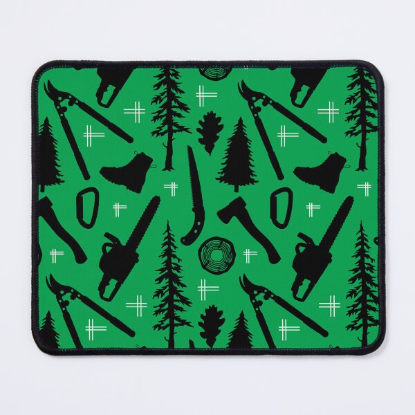 Item preview, Tree Surgeon Lumberjack Tools Pattern designed and sold by CreativeTwins.