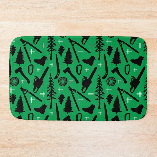 Item preview, Tree Surgeon Lumberjack Tools Pattern designed and sold by CreativeTwins.