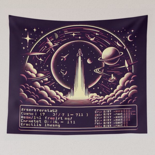 Item preview, Launch Code: Into the Neon Galaxy designed and sold by aminz4.