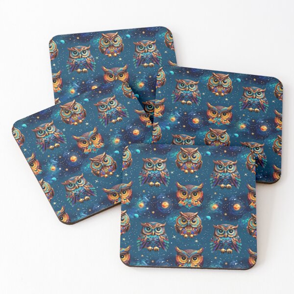 Item preview, Owls Seamless Pattern designed and sold by Korral.