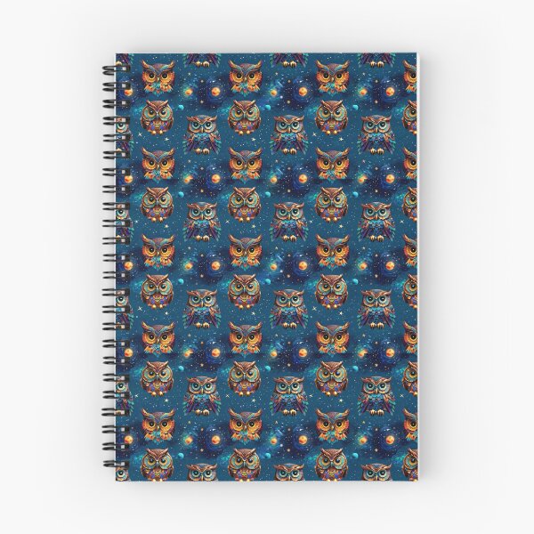 Item preview, Owls Seamless Pattern designed and sold by Korral.