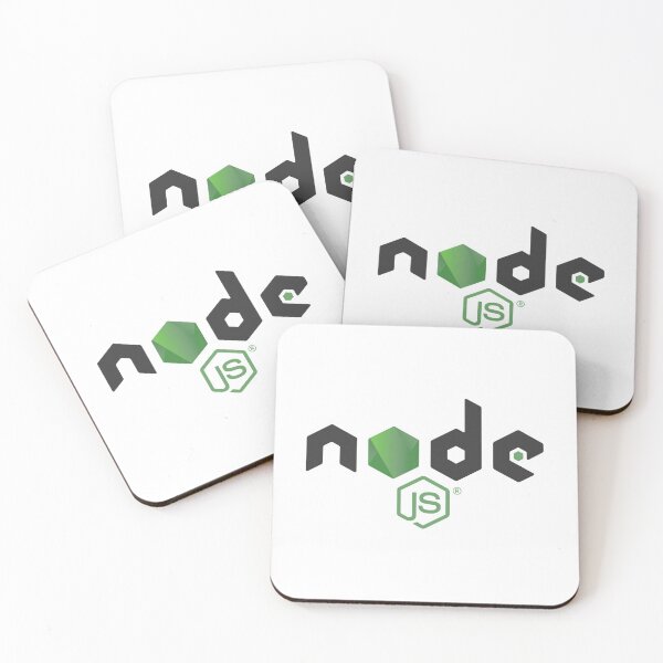 Item preview, NodeJS New Logo (Pantone Black) designed and sold by hellkni9ht.