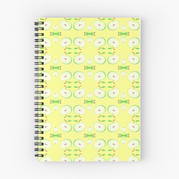 Item preview, apples green vector seamless colorful repeat pattern designed and sold by Abrahamjrnd.