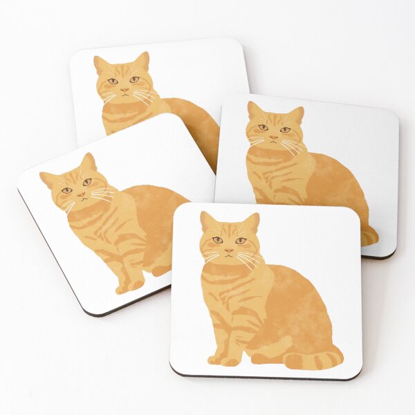 Item preview, Fat ginger tabby cat designed and sold by xiao xuans.