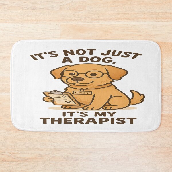 Item preview, Therapist Dog – A Paw-some Father’s Day Tribute for the Best Dog Dad designed and sold by Rajasekar.