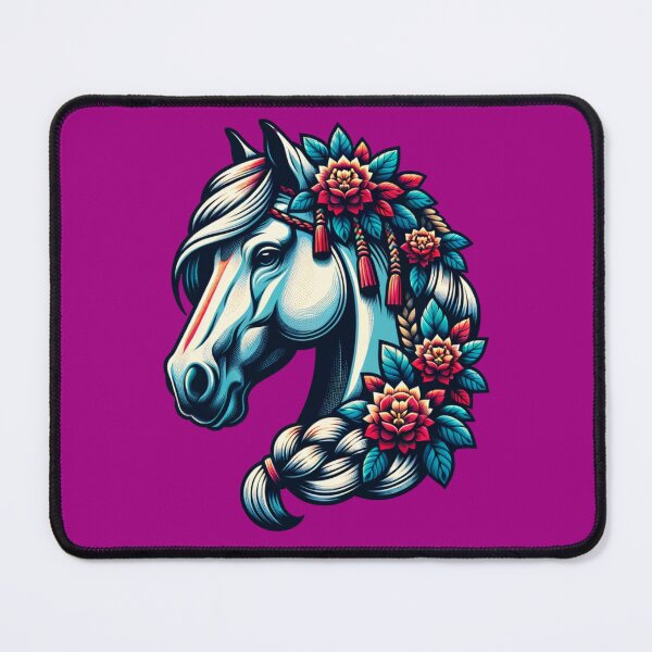 Item preview, Horse with flowers designed and sold by FLEXsDESIGN.