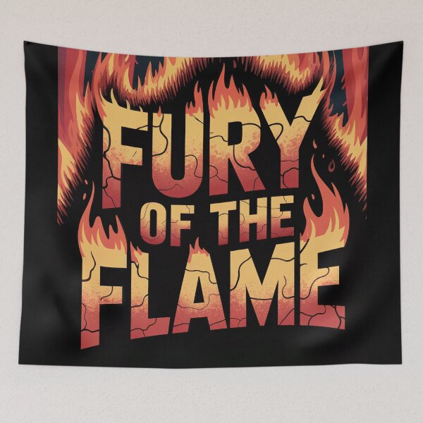 Item preview, Fury of the Flame - Forest Fire Art designed and sold by ShadowAndSlate.