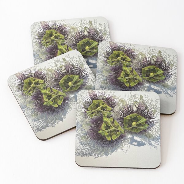 Item preview, Passion flowering three on White paper designed and sold by David Ulm.