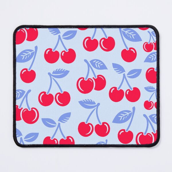 Item preview, Cherries Light Blue designed and sold by SilverPegasus.