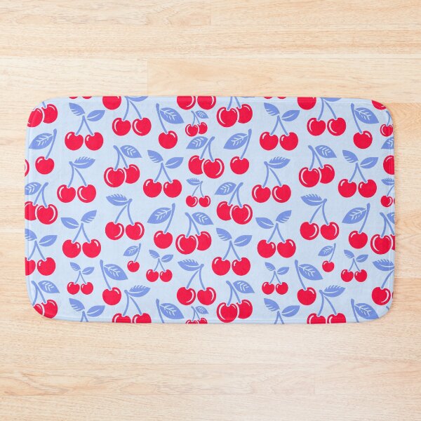 Item preview, Cherries Light Blue designed and sold by SilverPegasus.