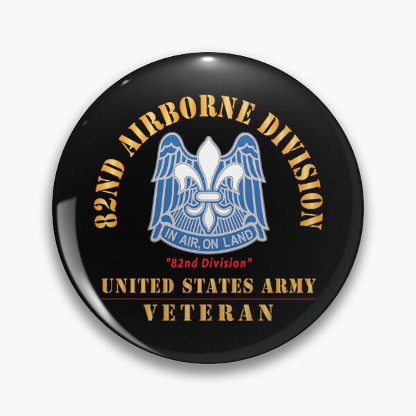 Item preview, Army - DUI - 82nd Airborne Division - 82nd Division - US Army Veteran X 300 designed and sold by Military Insignia Products.