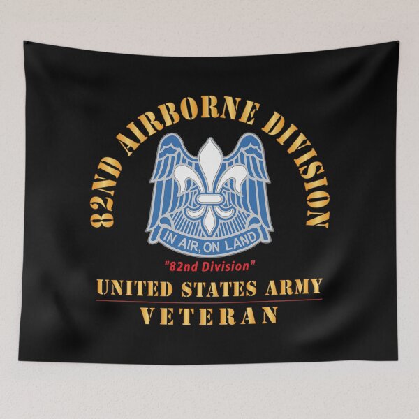 Item preview, Army - DUI - 82nd Airborne Division - 82nd Division - US Army Veteran X 300 designed and sold by Military Insignia Products.