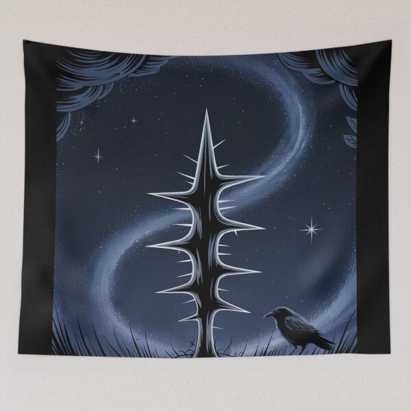 Aperçu de l'œuvre Épine de la nuit - Art gothique et mystique créée et vendue par ShadowAndSlate.