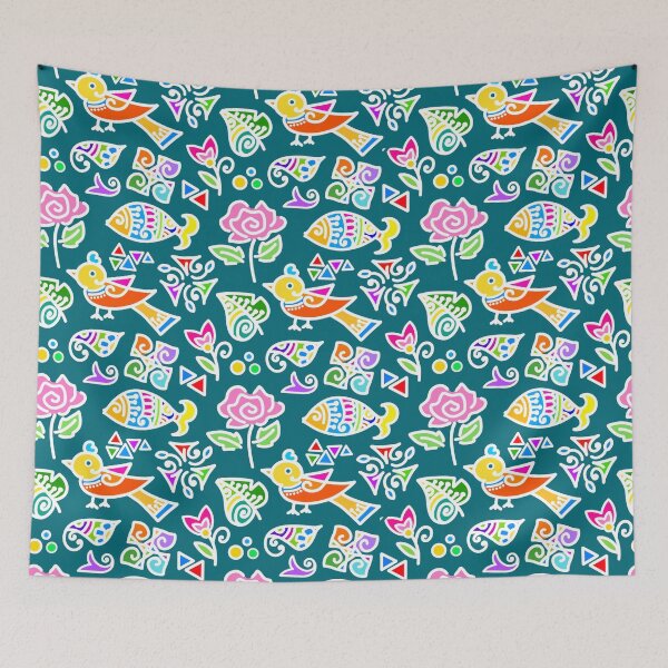 Item preview, Retro Tribal Pattern Design designed and sold by Charmy Design.