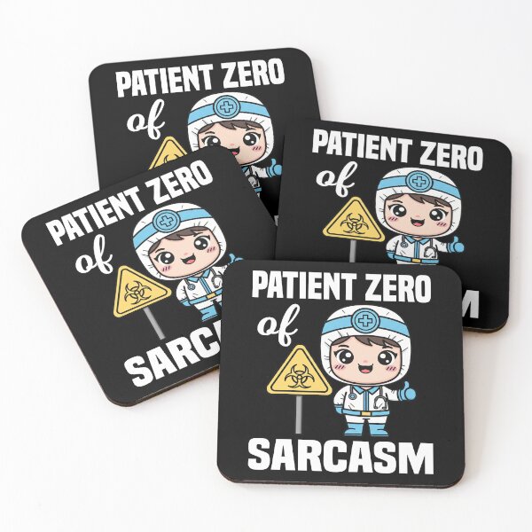 Item preview, PATIENT ZERO OF SARCASM - DOCTOR GIFT designed and sold by KEF Custom.