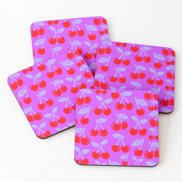 Item preview, Cherries Purple Red designed and sold by SilverPegasus.