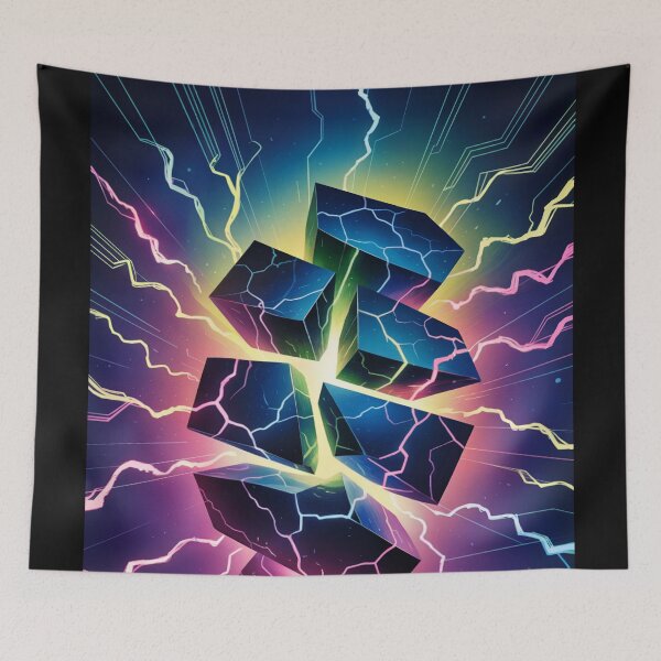 Item preview, Crack the Sky - Cosmic Energy Burst designed and sold by ShadowAndSlate.