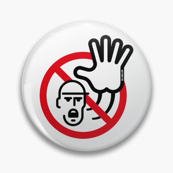 Item preview, Warning Sign / Caution / Stop (Symbol / 2C) designed and sold by MrFaulbaum.