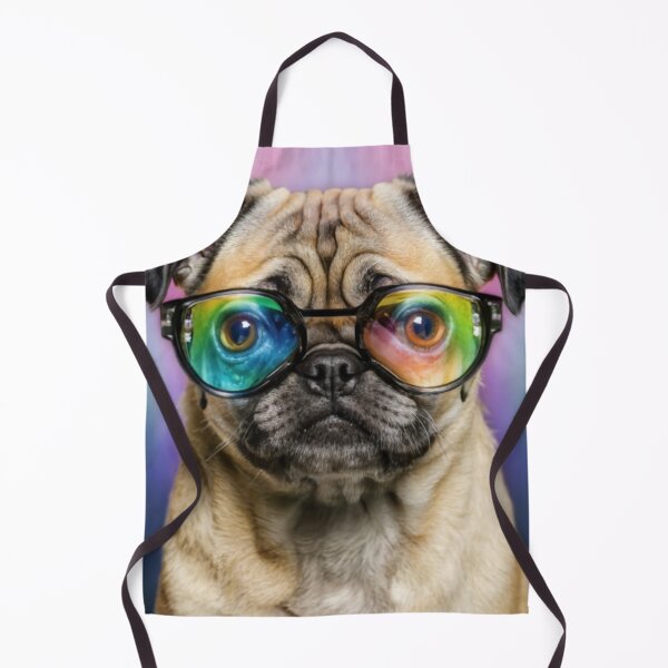Item preview, A colorful world seen through the eyes of a pug! designed and sold by Izabela Włodarczyk.