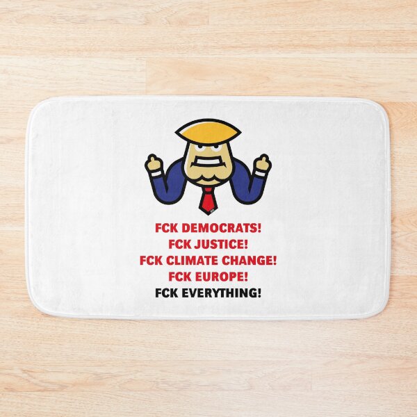 Item preview, Trump Caricature (FCK Smile Europe Cartoon / POS) designed and sold by MrFaulbaum.