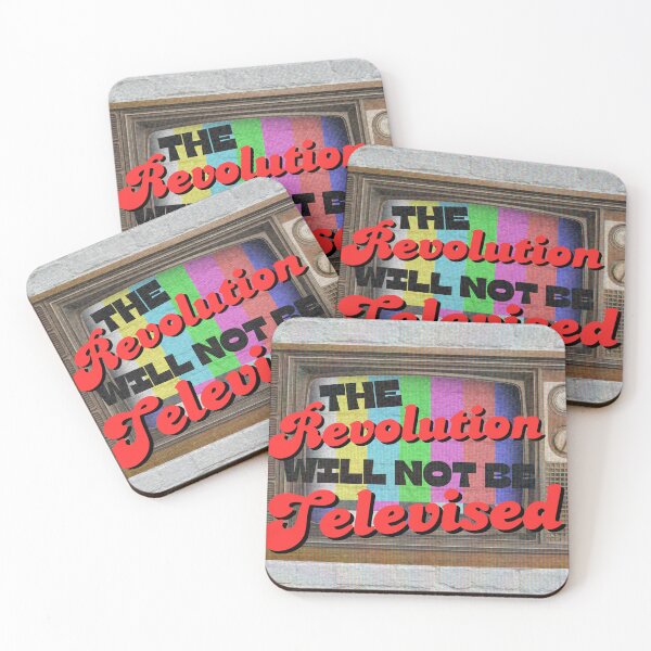 Item preview, Revolution Will Not Be Televised designed and sold by Feral Femme.