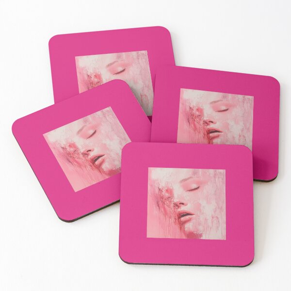Item preview,  Abstract Emotional Portrait in Pink designed and sold by AiHouses.