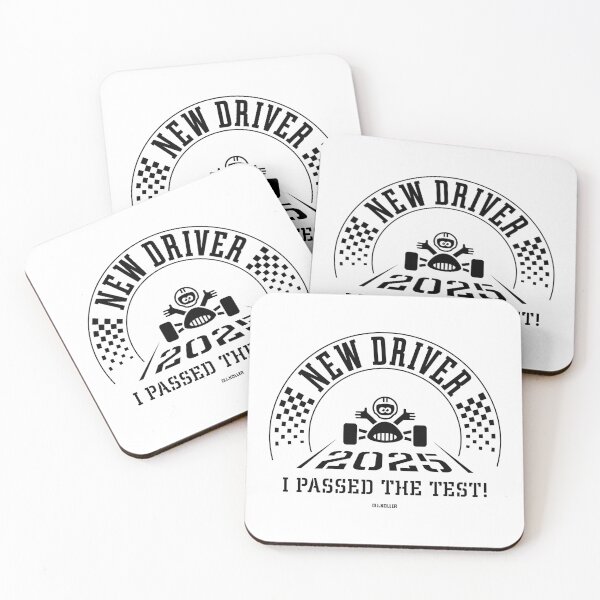 Item preview, New Driver 2025 – I Passed The Test! (Driver’s License / Driving Licence / Black) designed and sold by MrFaulbaum.