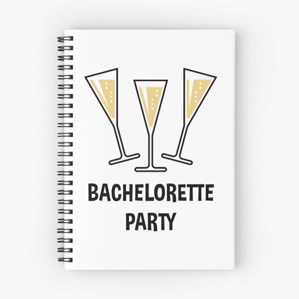 Item preview, Bachelorette Party (Sparkling Wine Glasses / Funnel / Shut / 2C) designed and sold by MrFaulbaum.