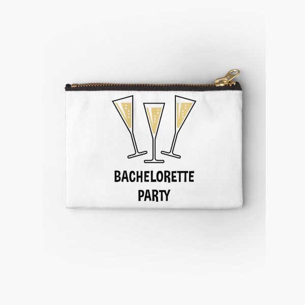 Item preview, Bachelorette Party (Sparkling Wine Glasses / Funnel / Shut / 2C) designed and sold by MrFaulbaum.