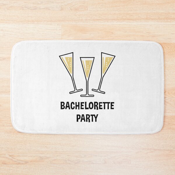 Item preview, Bachelorette Party (Sparkling Wine Glasses / Funnel / Shut / 2C) designed and sold by MrFaulbaum.