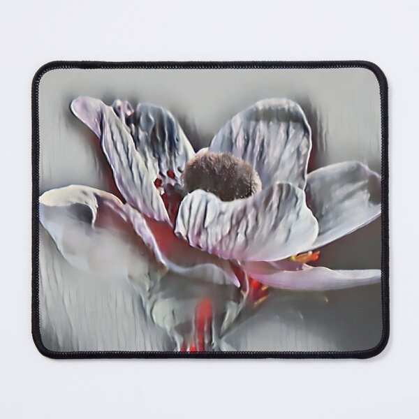 Item preview, 1 Timeless White Rose with Red Heart | Monochrome Minimalist Floral Art designed and sold by POETTICA.
